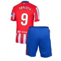 Atletico Madrid Alexander Sorloth #9 Hemmatröja Barn 2024-25 Kortärmad (+ Korta byxor)